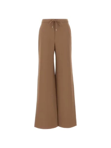 Pantaloni Max Mara cu cordon maro