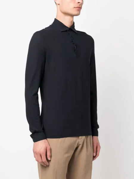 Μακρύς polo Dell'oglio μπλε