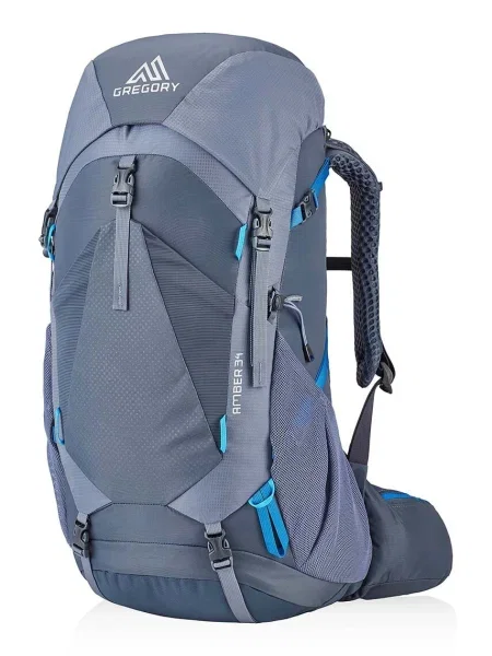 Batoh Gregory Amber 34 dámský velký hladký šedá