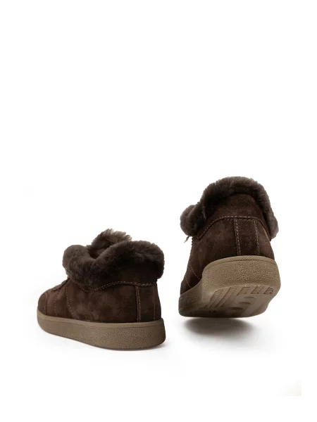 Замшеві Кросівки Alex Bell коричневий