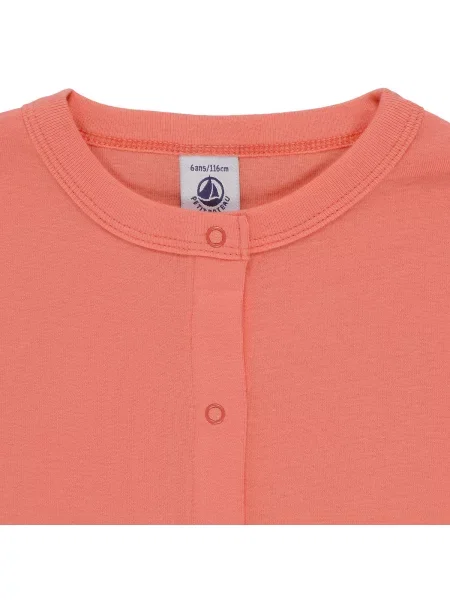 Kardigán Petit Bateau červená