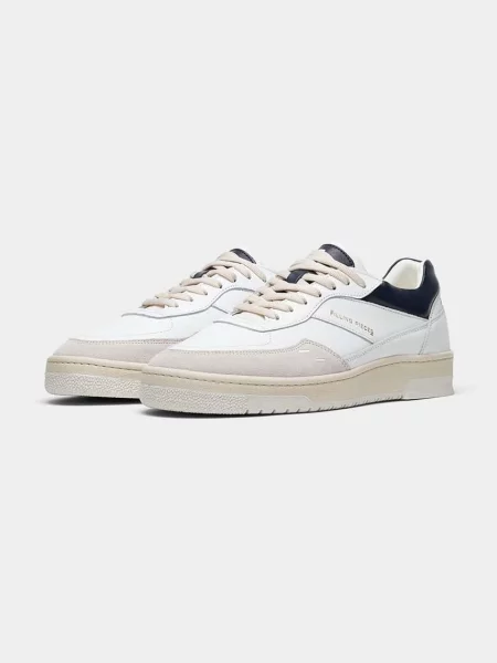 Sneakersy Filling Pieces skórzane białe