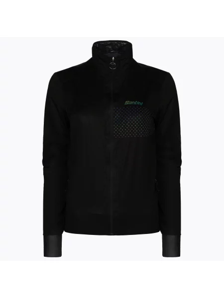 Дамско яке за колоездене Santini Guard Nimbus black черно