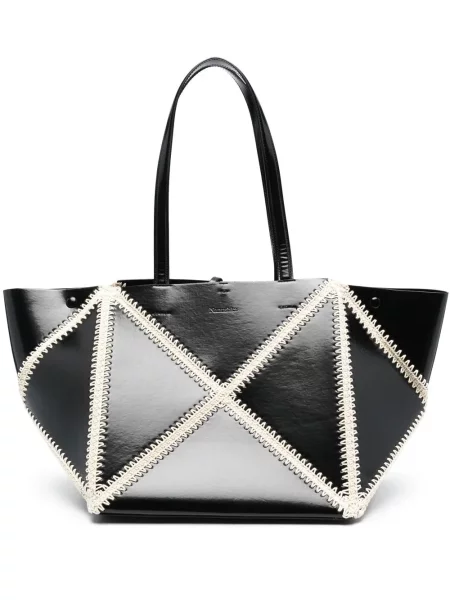 Geantă shopper Nanushka negru