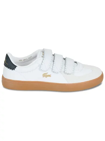 Tenisky Lacoste s remienkami biela