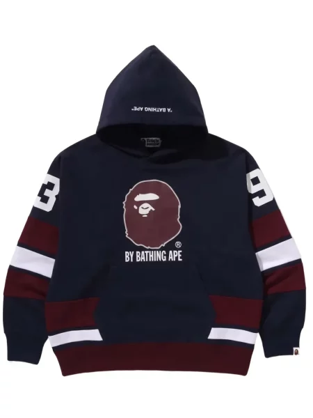 Hanorac cu glugă A Bathing Ape® cu imagine albastru