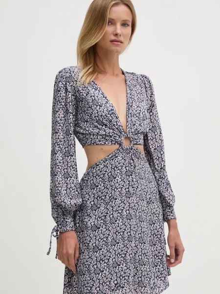 Šaty Pepe Jeans NORMAN tmavomodrá mini