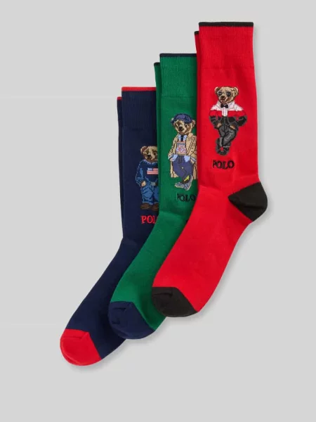 Polo Ralph Lauren skarpety czerwone