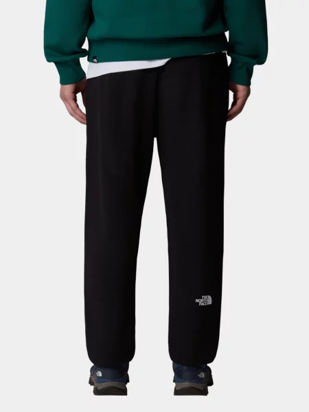 Штани спортивні The North Face Simple Dome Light Regular Tapered бавовна/поліестер чорний