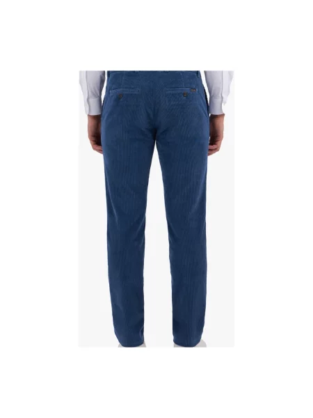 Spodnie Brooks Brothers sztruksowe niebieskie