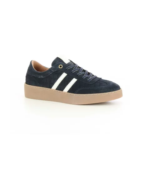 Sneakersy Tango skórzane niebieskie