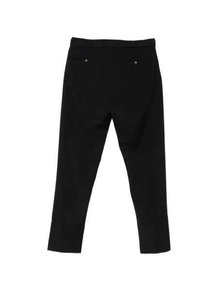 Pantaloni Canali de lână albastru