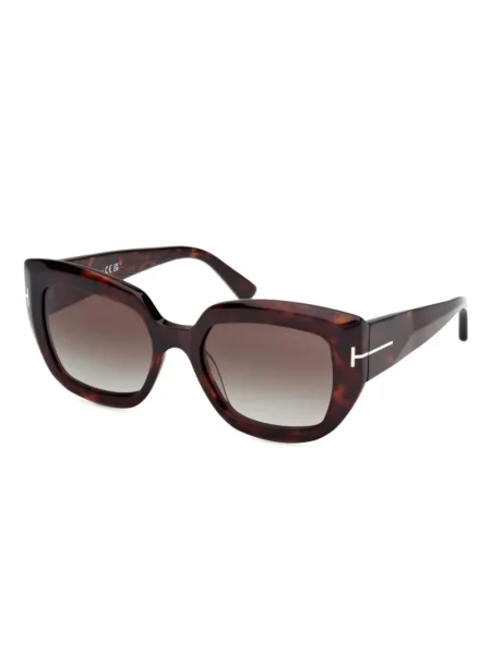 Ochelari de soare pătrați Tom Ford Eyewear maro