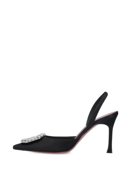 Pantofi cu toc Amina Muaddi negru