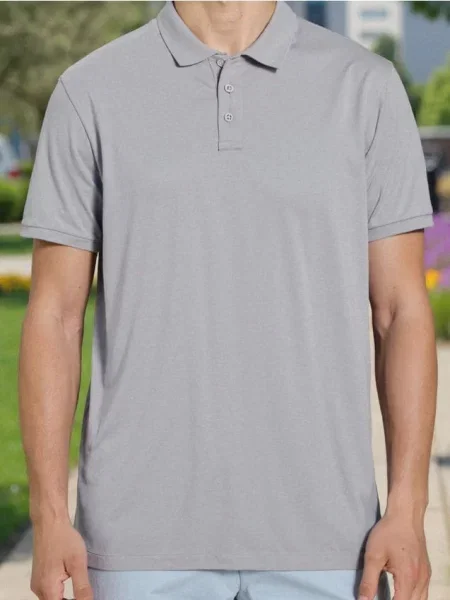 Sinsay koszulka polo szary