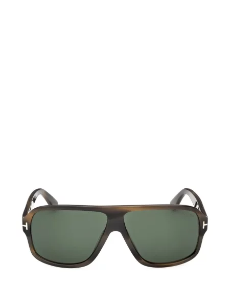 Ochelari de soare pătrați Tom Ford Eyewear maro