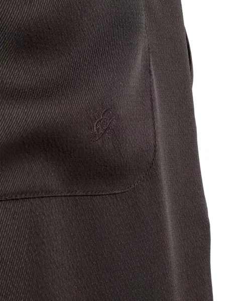 Kūginis kelnės Emporio Armani ruda