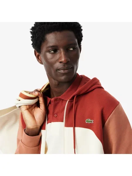 Толстовка Lacoste белая