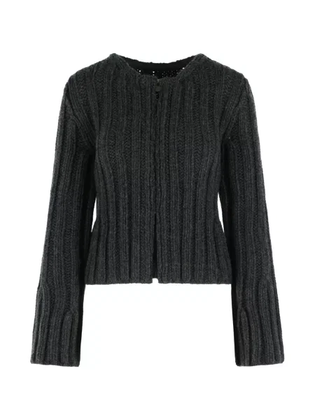 Cardigan Khaite tricotate gri