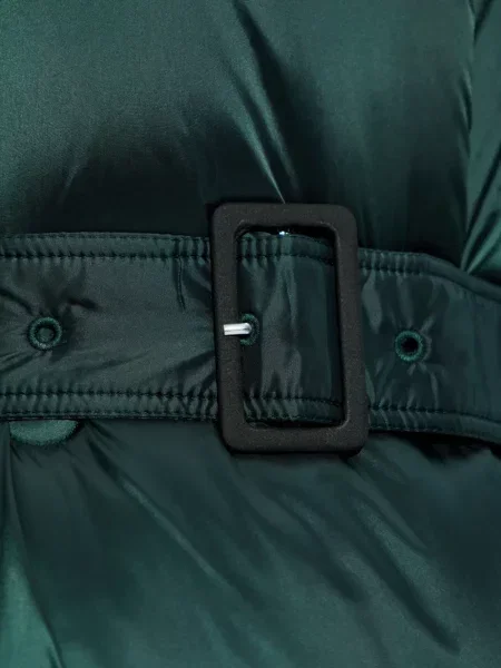 Geacă cu puf Lacoste verde