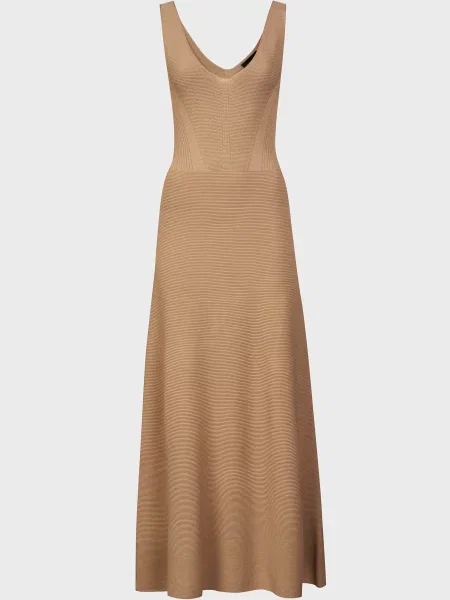 Платье Emporio Armani бежевое