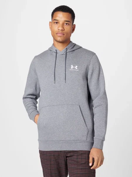 UNDER ARMOUR Športna majica Essential temno siva bela