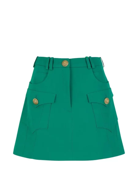 Fusta mini Balmain verde