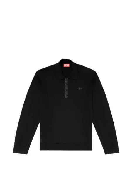 Pulover Diesel cu broderie negru