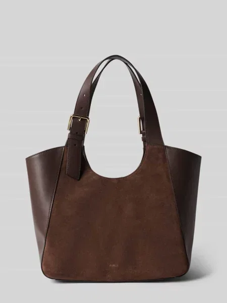 Torebka typu tote z naturalnej skóry model Dora' Furla