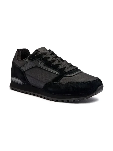 BOSS BLACK Sneakers Parkour-L_Runn_sdnyt | z dodatkiem skóry negru