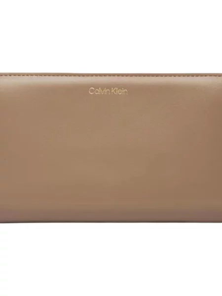 Calvin Klein Novčanik moka smeđa kaki
