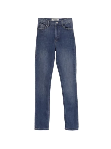 Skinny skinny džíny Reformation modré