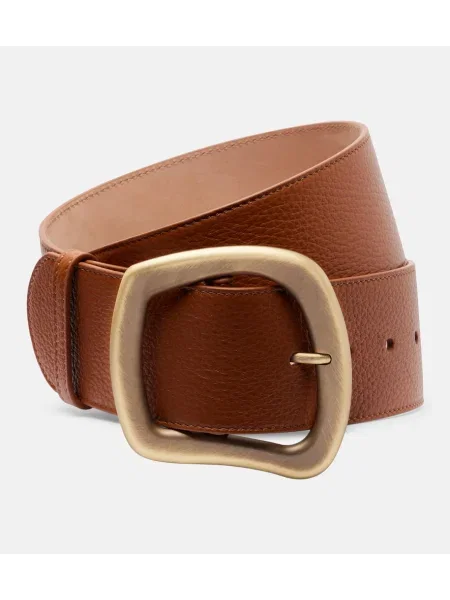 Kožni remen Gabriela Hearst žuta