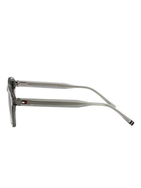 Ochelari de soare rotunzi Tommy Hilfiger gri