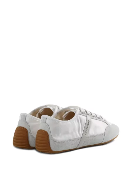 Sneakerși Givenchy cu șireturi din dantelă alb