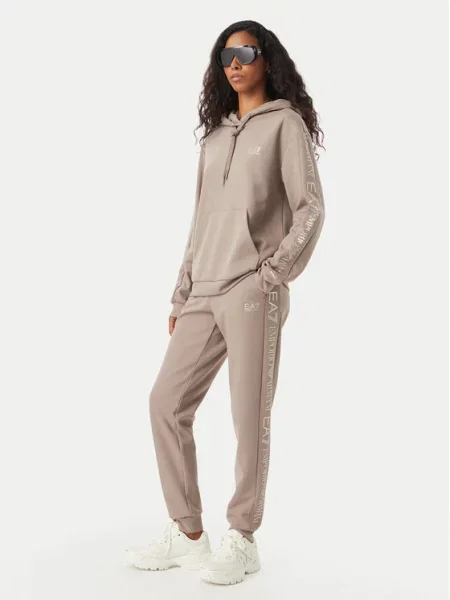 Tepláková súprava Emporio Armani Ea7 béžová