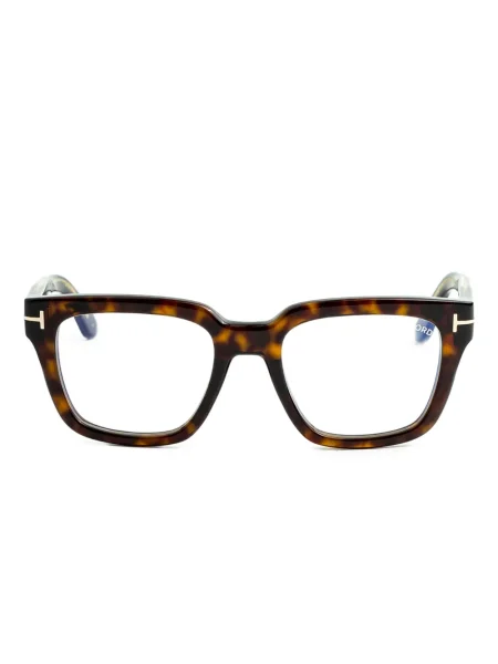 Ochelari de soare pătrați Tom Ford Eyewear maro