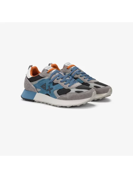 Pantofi Sun68 gri