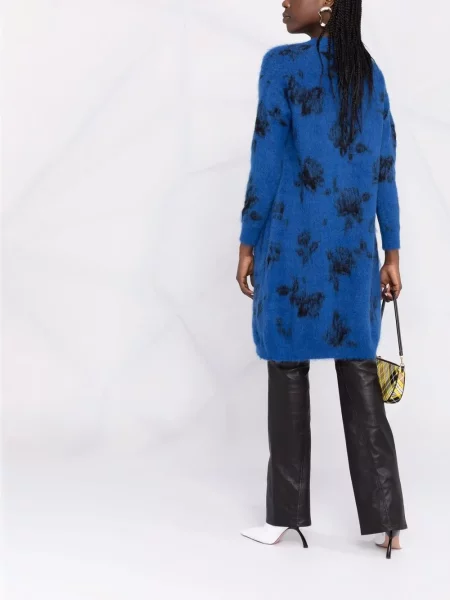 Cardigan Red Valentino cu decolteu în V roșu