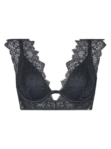 Hunkemöller Сутиен с банели Zoe Up LL черен