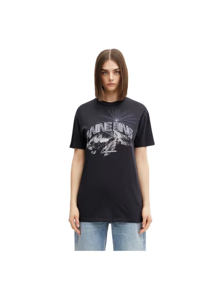 Anine Bing Walker California t-shirt czarna