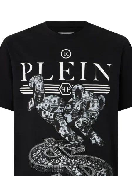 Ursuleț de pluș tricou Philipp Plein negru