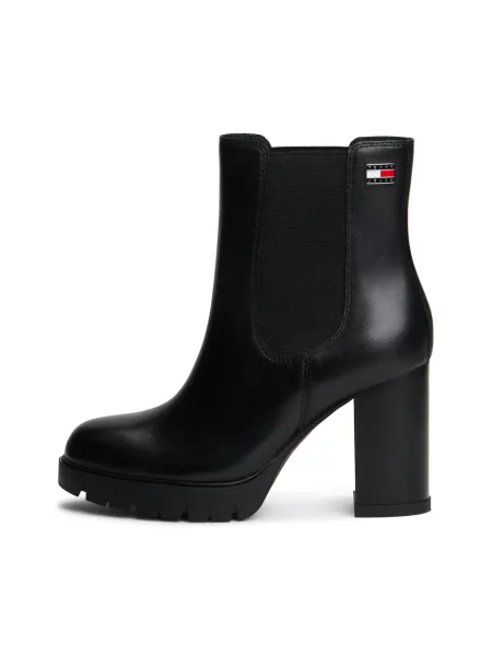Cizme Tommy Jeans negru