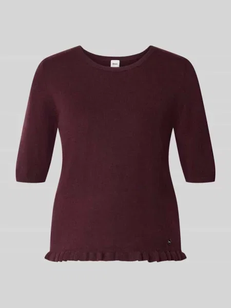 Sweter w kroju regular fit z mieszanka żywej wełny i kaszmiru model NINA' Brax