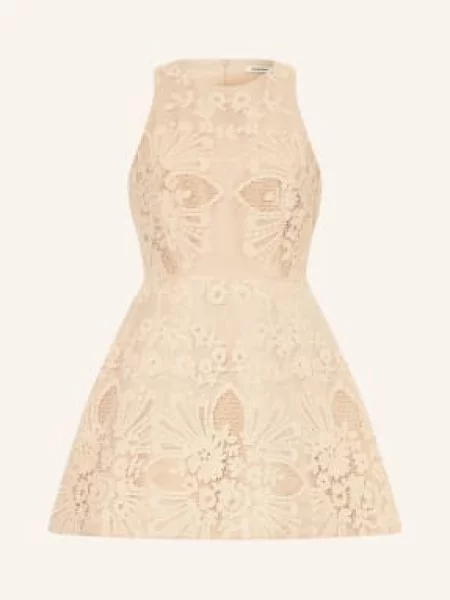 Sandro Sukienka Z Koronką gelb