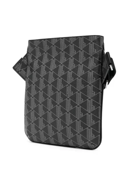 Geantă crossbody Lacoste negru