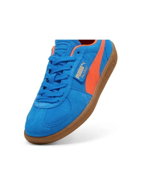 Puma Palermo sneakersy zamszowe niebieskie