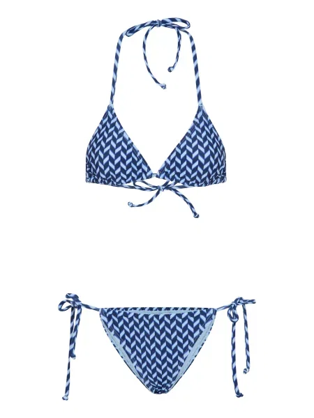 LSCN by LASCANA Costum de baie două piese deschis / închis albastru