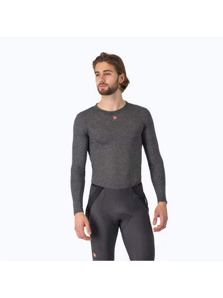 Ciclism lenjerie de corp termoactivă Castelli melange gri