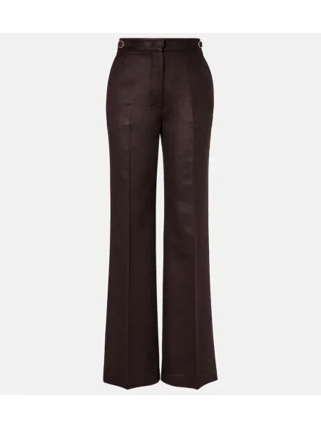 Hedvábná zvonová vesta Gabriela Hearst hnědá